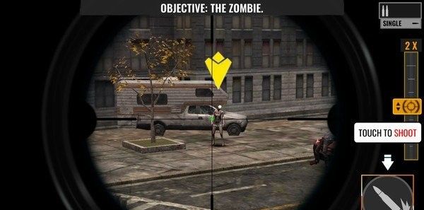 Sniper Shooting Zombie 
