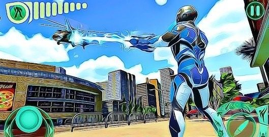 Big City Flying Hero 