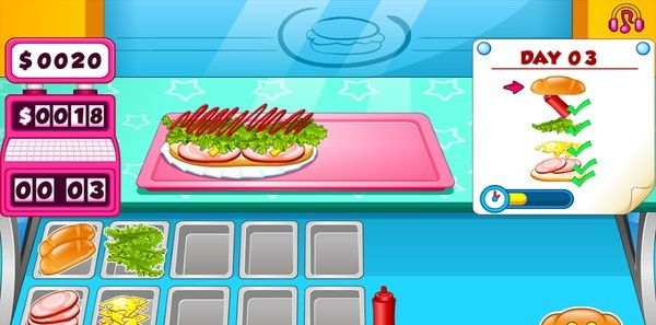 Cooking Sandwich 