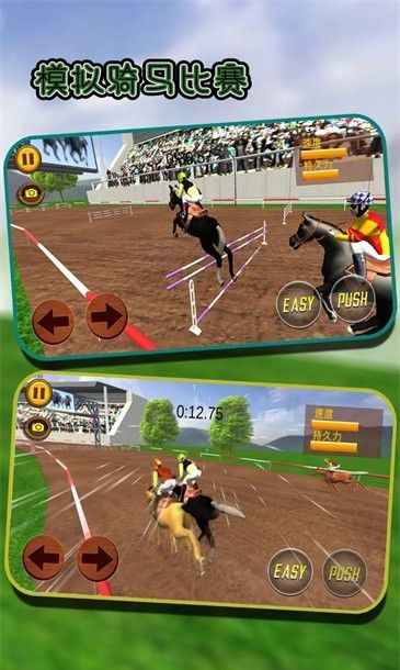 Simulated horse riding 