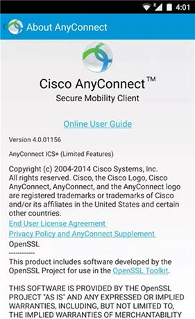 anyconnect 