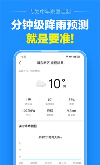 On-time weather 
