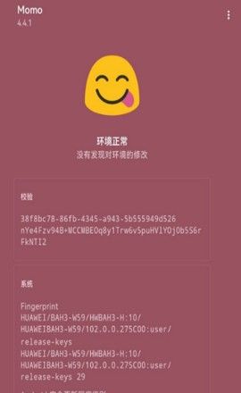 momo environment detection 