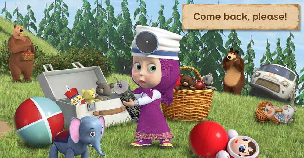 Masha and the Bear: Toy Doctor 