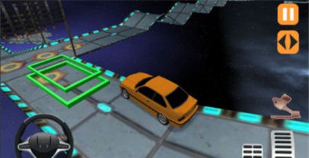 Impossible for the car to travel on the track 2