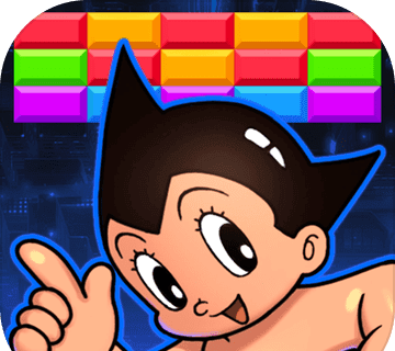 Iron Arm Astro Boy: Bumping Brick logo image