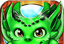 Little dragon burst logo image
