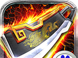 Red Moon Dragon Slayer logo image