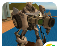 Transformed Robot Hero logo image