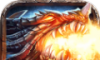 Demon Dragon and Knight logo image