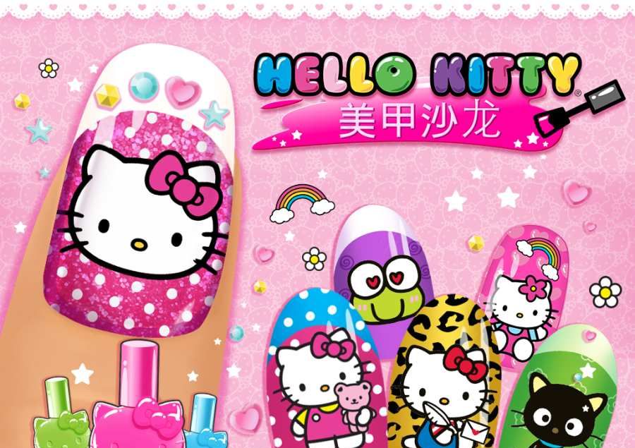 Hello Kitty Nail Salon 