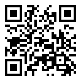 Stickman Snowboarder  QR Code Download Image